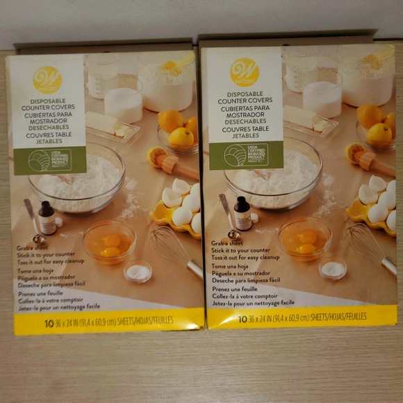 Wilton disposable counter covers